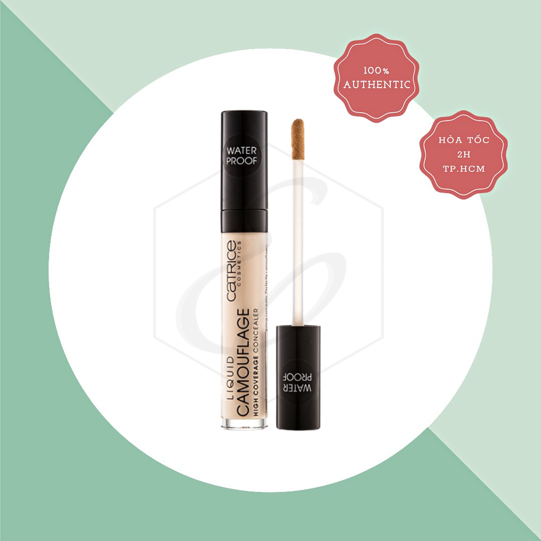 Kem Che Khuyết Điểm Catrice Liquid Camouflage High Coverage Concealer Lasts 12h